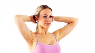 Therapeutische Gymnastik ist eine Methode zur Behandlung der Osteochondrose des Halses. 