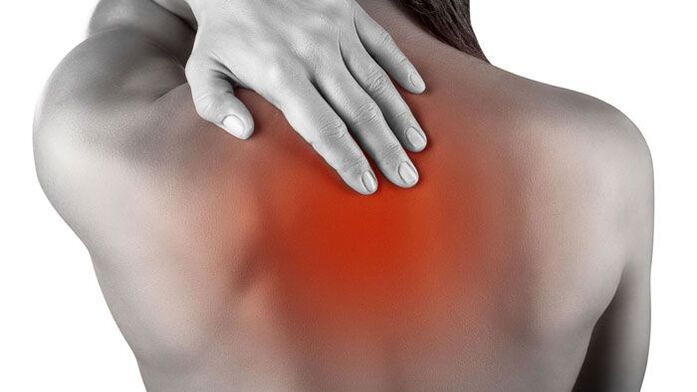 Schmerzen durch thorakale Osteochondrose
