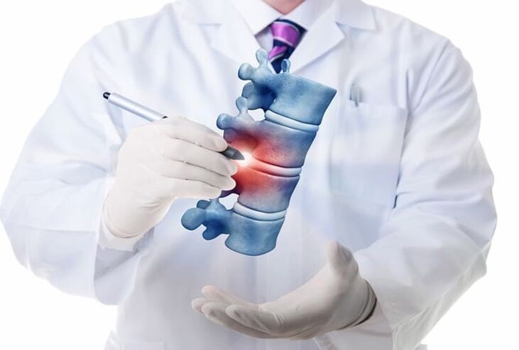 Wirbelsäulenverletzung bei thorakaler Osteochondrose